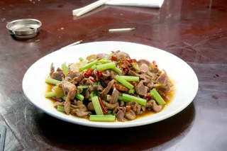 香芹爆鸡胗