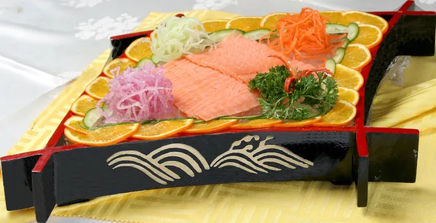 42 刺身三纹鱼 桥东大酒店