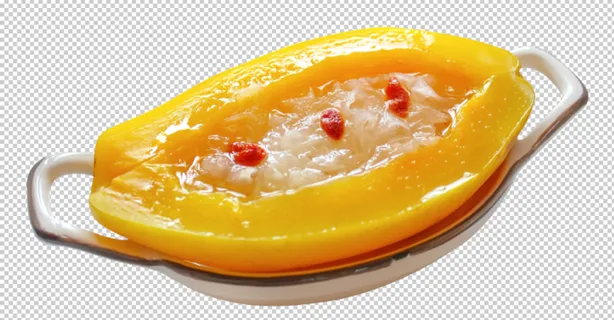 木瓜炖银耳免扣素材