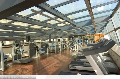 健身馆的健身仪器