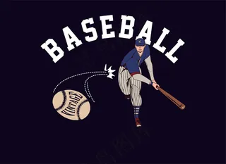 打棒球运动