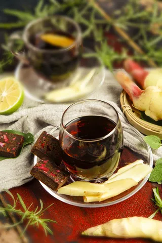 夏季生姜红糖水