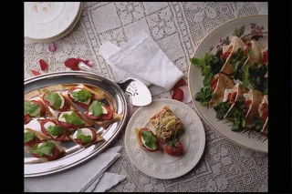 简约风唯美浪漫美食餐具桌面摄影素材 (173)