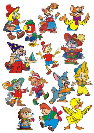 卡通可爱小动物素材