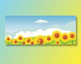 向日葵鲜花图片素材