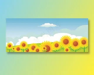 向日葵鲜花图片素材