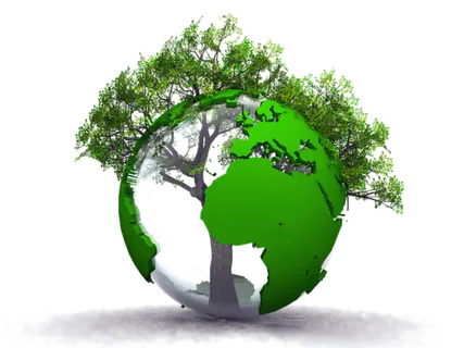 绿色地球植被环保