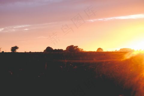 落日图片