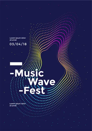 多彩渐变流体背景