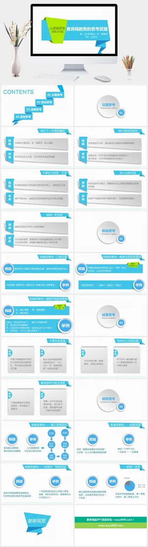《麦肯锡教我的思考武器》PPT读书笔记