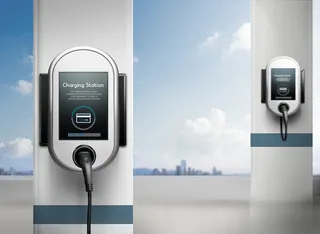 汽车充电桩海报