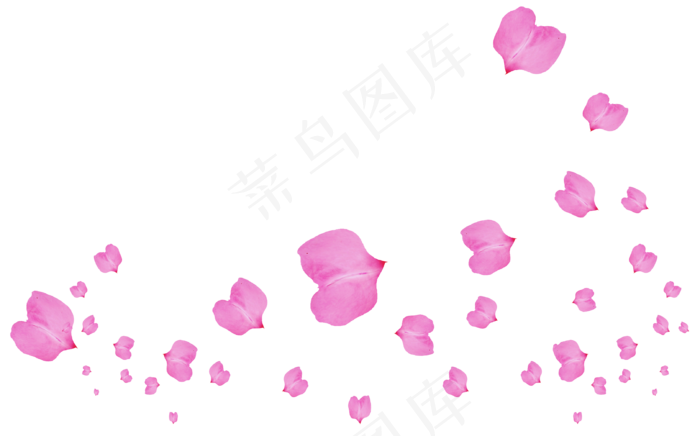 花瓣花朵免扣图片 