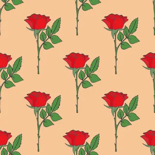 花卉唯美手绘花朵面料纹理手机壳布料面料印花服装矢量图案素材