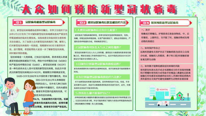 德尔塔新冠疫情防控宣传展板psd模版下载
