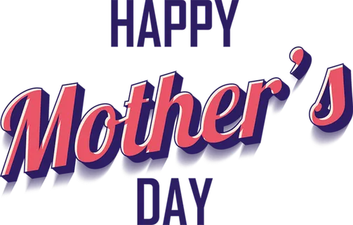 母亲节卡通标题