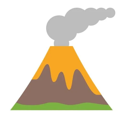 火山 PNG免抠(1600x1600)