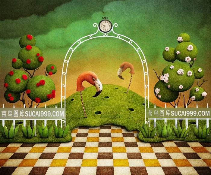 创意卡通梦幻场景高清图片