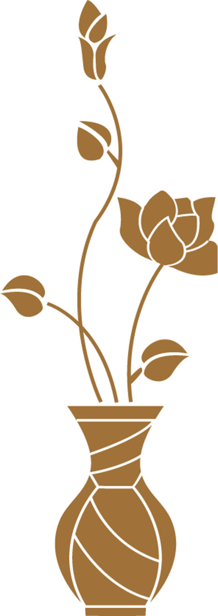 矢量花瓶3d花瓶 