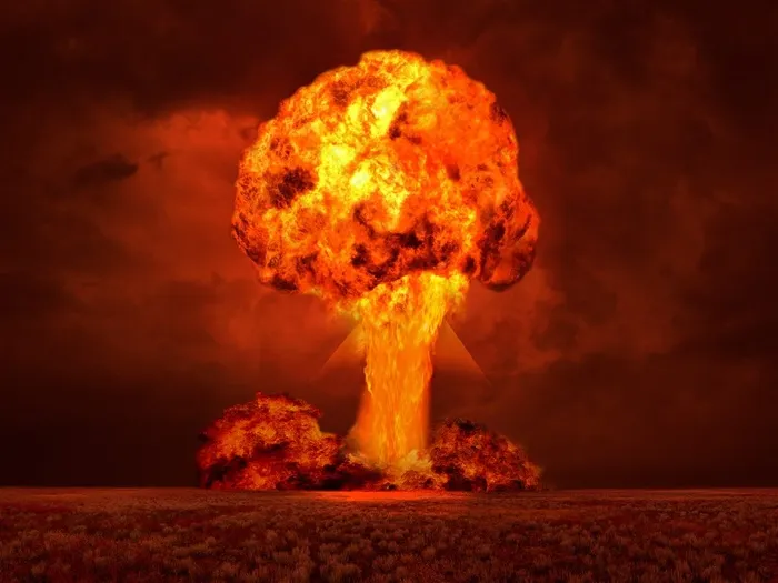 核弹爆炸世界末日素材