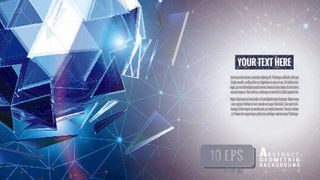 几何抽象粒子线条光线科技感网页banner展板背景AI矢量设计素材