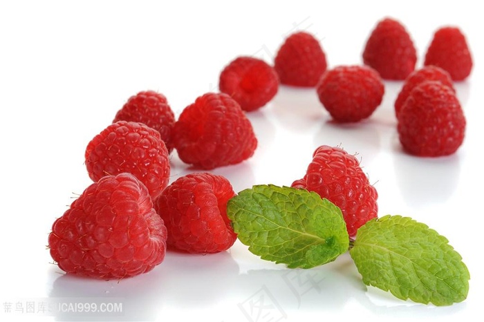 覆盆子草莓野生水果