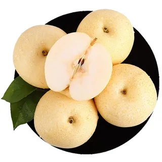 梨-3水果超市商品白底图免抠实物摄影png格式图片透明底