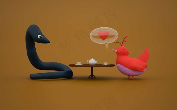 橡皮泥作品图片