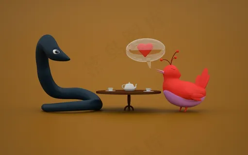 橡皮泥作品图片