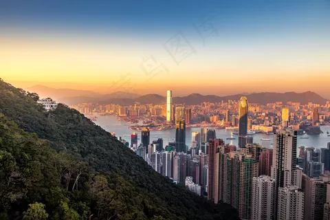 日出城市美景图片 日出城市美景图片