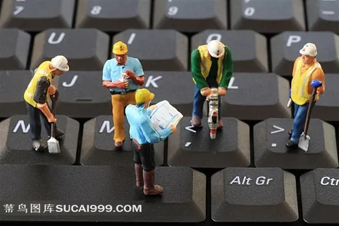 商务小人模型高清创意图片