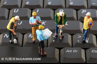 商务小人模型高清创意图片