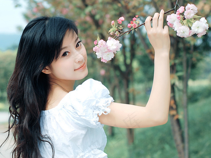 青春美女素材图片下载