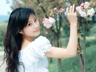 青春美女素材图片下载