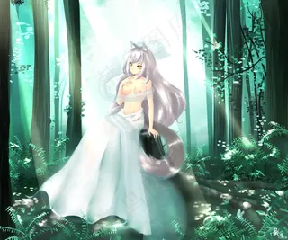 828树林里的美女