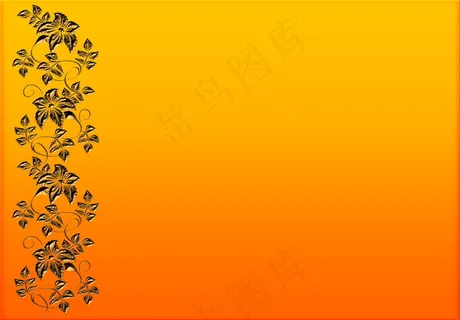 碎花装饰背景图片