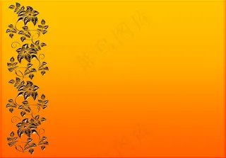 碎花装饰背景图片