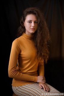 欧美城市气质美女人像写真图片