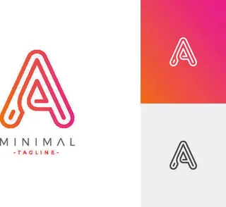 手绘Logo标志素材