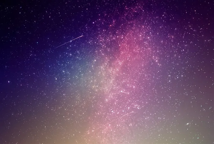 唯美星空背景高清图片