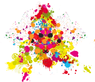 少儿兴趣班彩绘斑点油漆