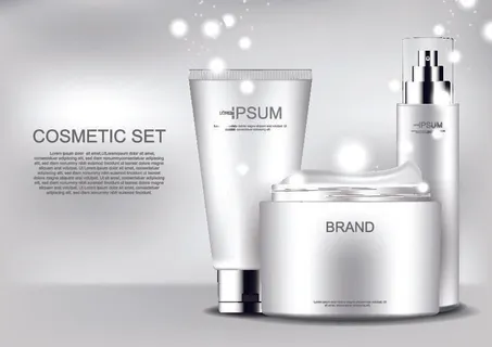 设计化妆品样品素材