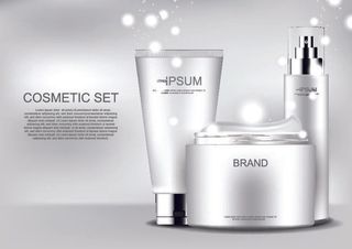 设计化妆品样品素材