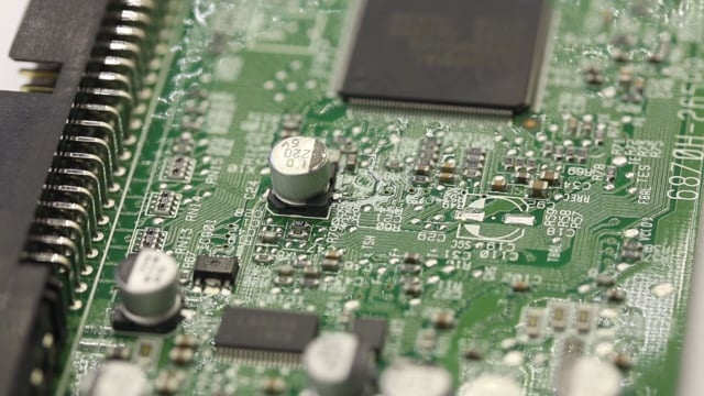 主板, 计算机, 电子的, 环形, 电子产品, 板, 组件