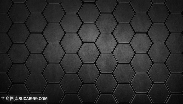 黑色蜂窝背景底纹高清图片