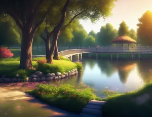 绿化公园风景