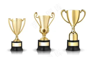 各种冠军奖杯高清图片