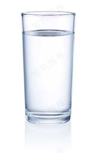 一杯水图片白色背景