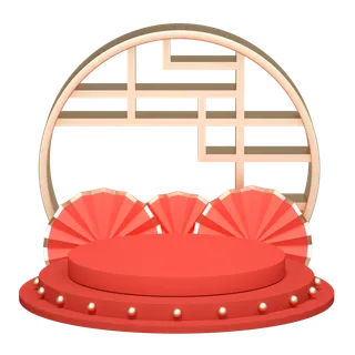 展台素材免扣产品展示台PNG