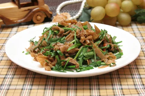 韭菜炒煎饼 9元