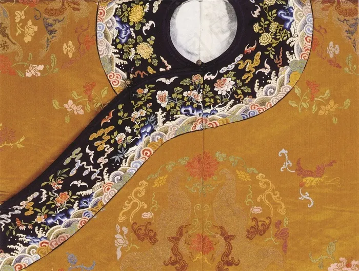 服装样式和花纹图案古代衣服jpg素材